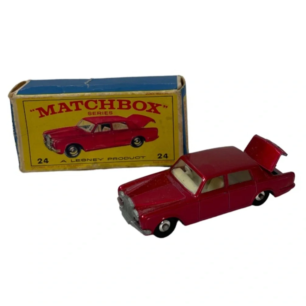 Vintage Die Cast Matchbox Cars 1960’s Original Box Lesney Cars Lot Bundle